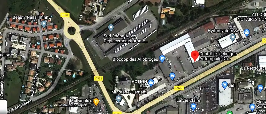 Prix contrôle technique à Romans-sur-Isère