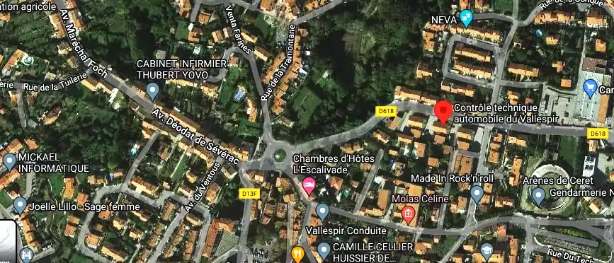 Prix contrôle technique à Céret