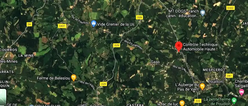 Prix contrôle technique à Pouillon