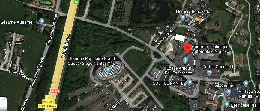 Prix contrôle technique à Saint-Herblain