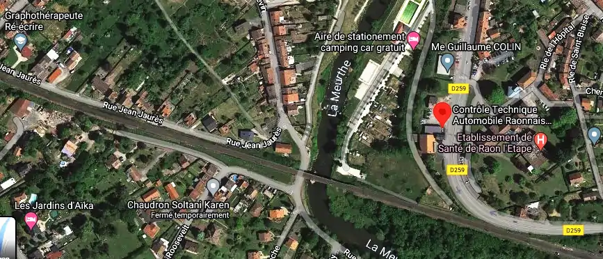 Prix contrôle technique à Raon-l'Étape