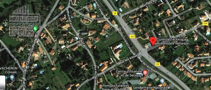Prix contrôle technique à Renaison