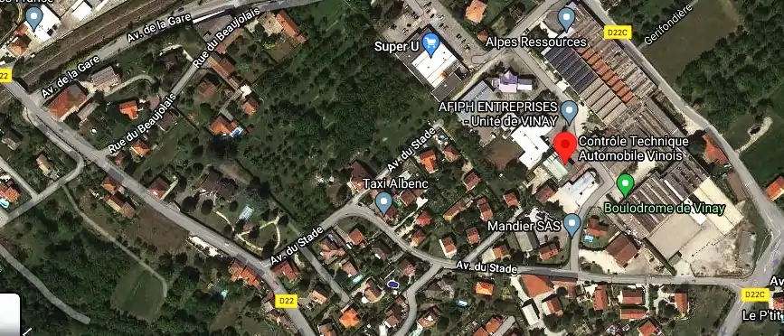 Prix contrôle technique à Vinay