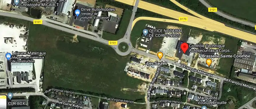 Prix contrôle technique à Corps-Nuds