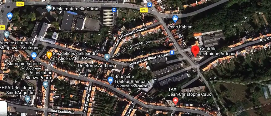 Prix contrôle technique à Saint-Martin-Boulogne