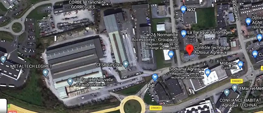 Prix contrôle technique à Agneaux