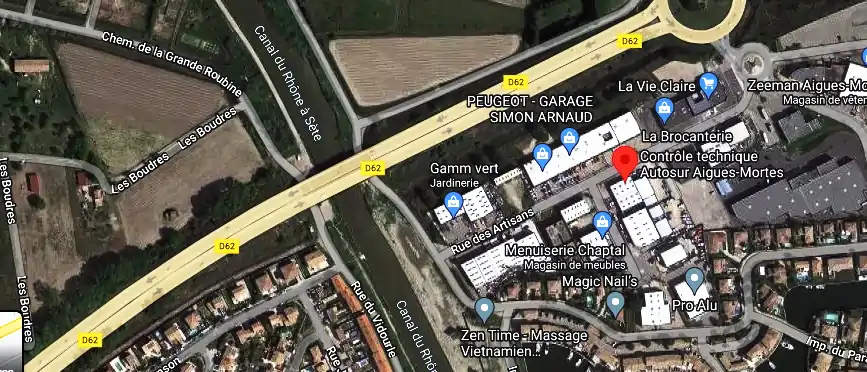 Prix contrôle technique à Aigues-Mortes