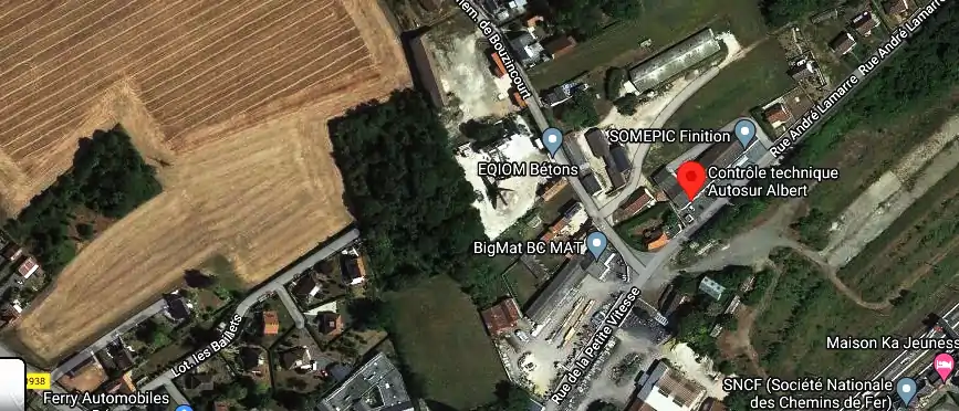 Prix contrôle technique à Albert