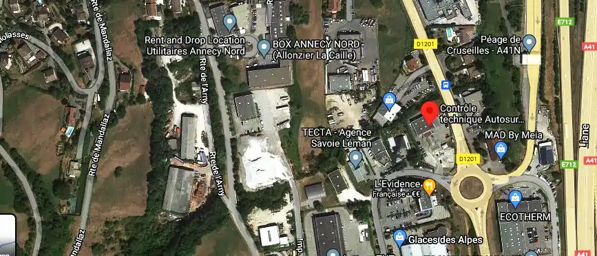 Prix contrôle technique à Allonzier-la-Caille