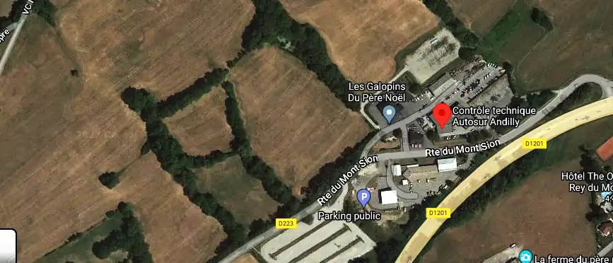 Prix contrôle technique à Andilly