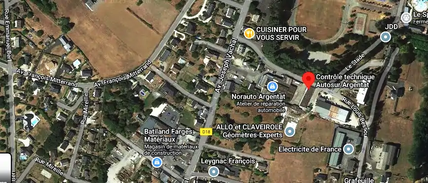 Prix contrôle technique à Argentat-sur-Dordogne