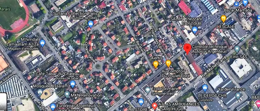 Prix contrôle technique à Argenteuil