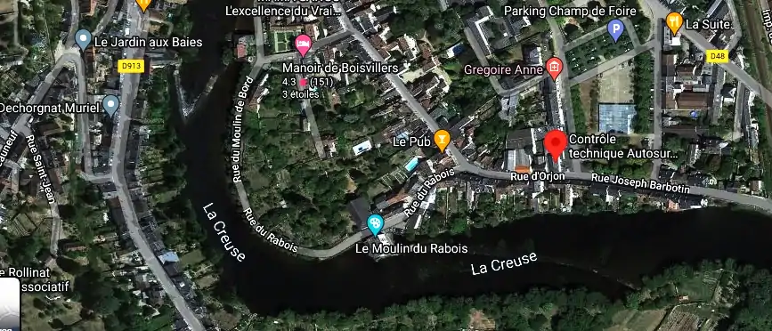 Prix contrôle technique à Argenton-sur-Creuse