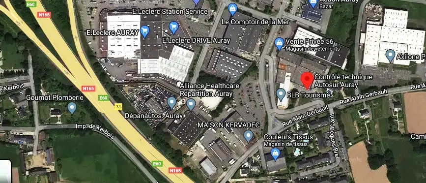 Prix contrôle technique à Auray