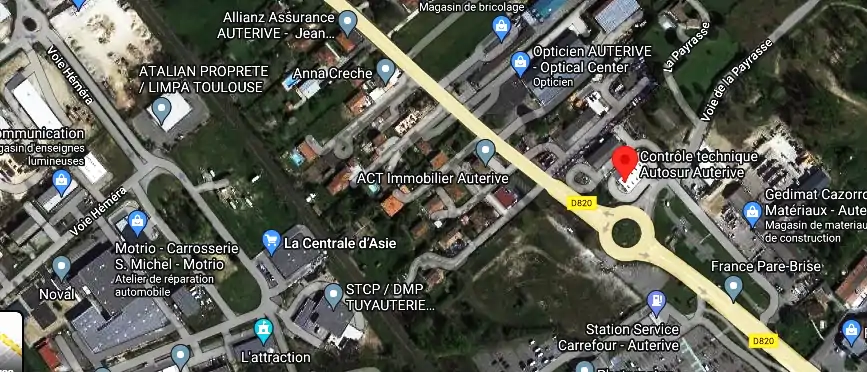 Prix contrôle technique à Auterive