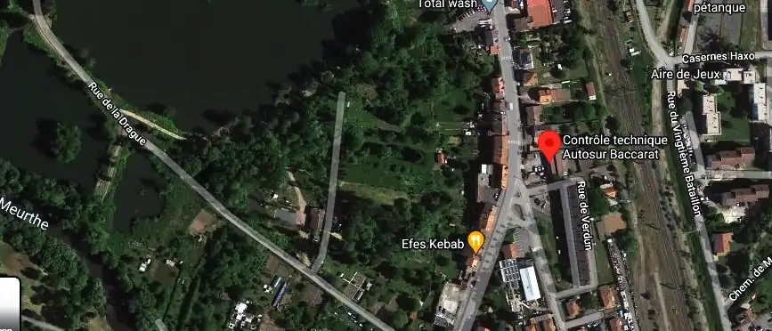 Prix contrôle technique à Baccarat