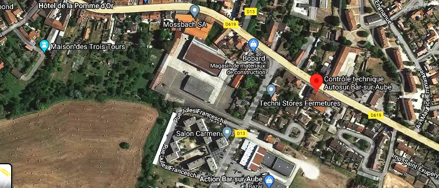 Prix contrôle technique à Bar-sur-Aube