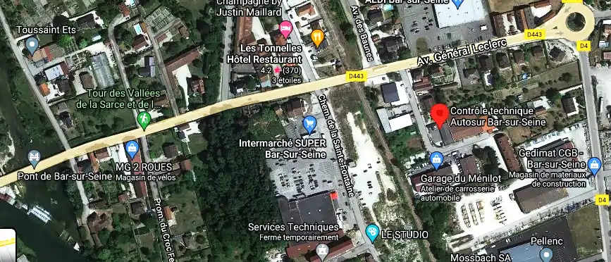 Prix contrôle technique à Bar-sur-Seine