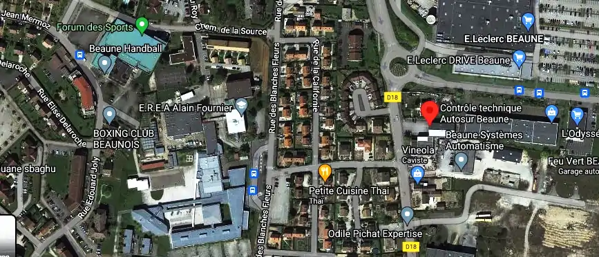 Prix contrôle technique à Beaune