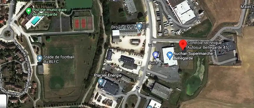 Contrôle technique Autosur Bellegarde 45 à Bellegarde