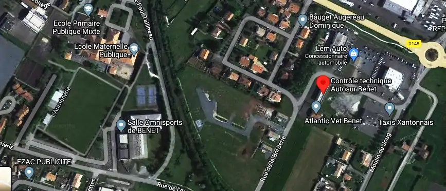 Prix contrôle technique à Benet