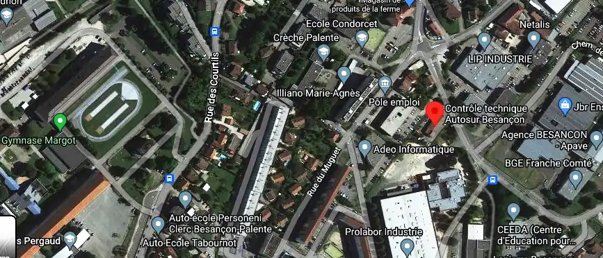 Prix contrôle technique à Besançon