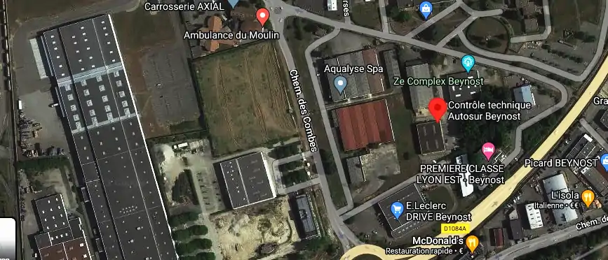Prix contrôle technique à Beynost