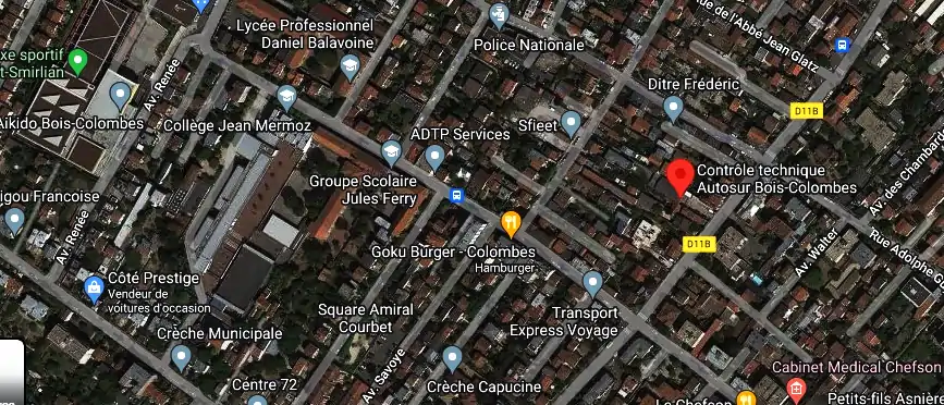 Prix contrôle technique à Bois-Colombes