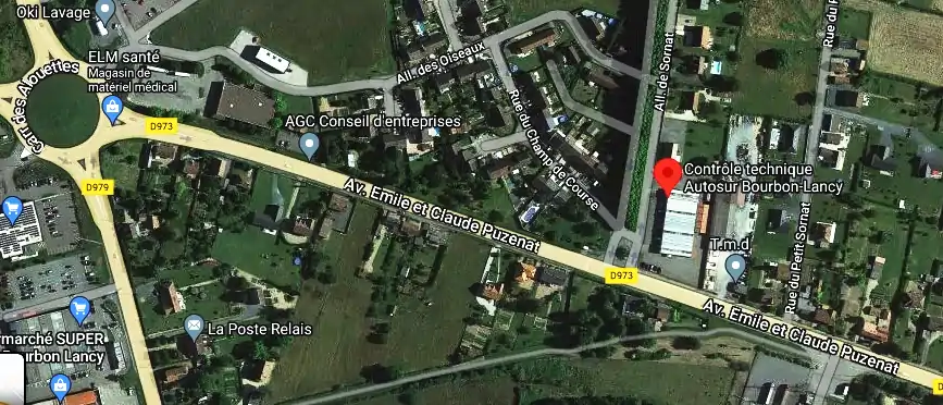 Prix contrôle technique à Bourbon-Lancy