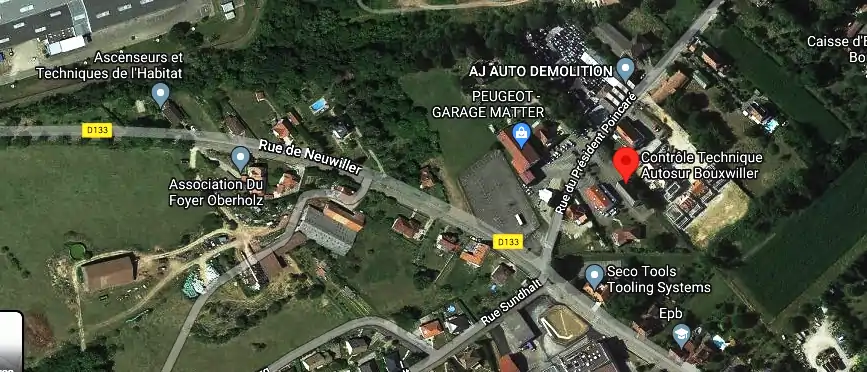 Prix contrôle technique à Bouxwiller