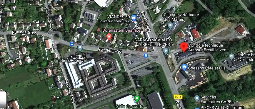 Prix contrôle technique à Breuil-le-Vert