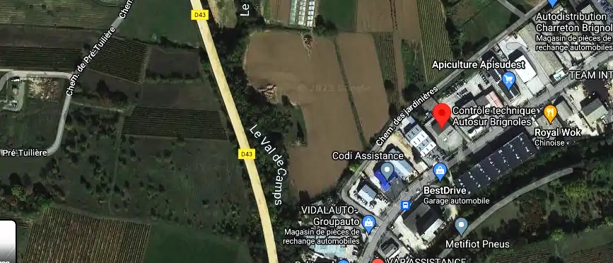Prix contrôle technique à Brignoles