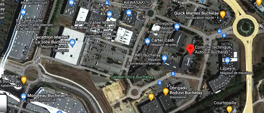 Prix contrôle technique à Buchelay