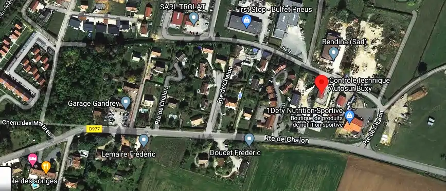 Prix contrôle technique à Buxy