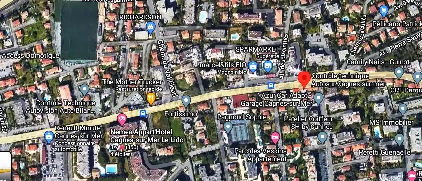 Prix contrôle technique à Cagnes-sur-Mer