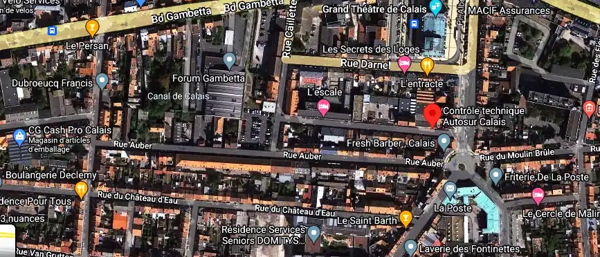 Prix contrôle technique à Calais