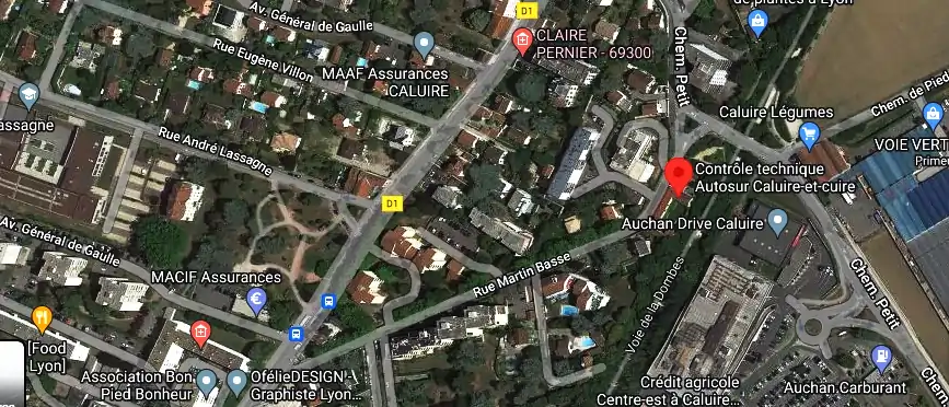 Prix contrôle technique à Caluire-et-Cuire