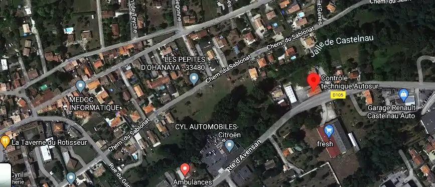 Prix contrôle technique à Castelnau-de-Médoc