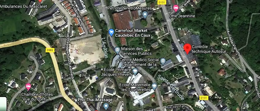 Prix contrôle technique à Rives-en-Seine