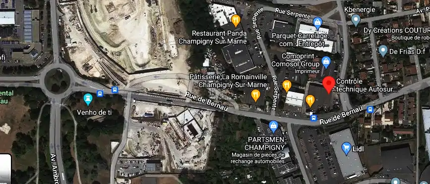 Prix contrôle technique à Champigny-sur-Marne