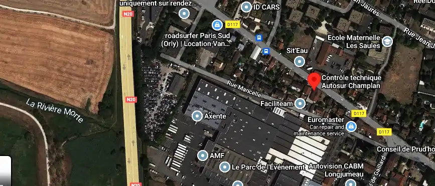 Prix contrôle technique à Champlan