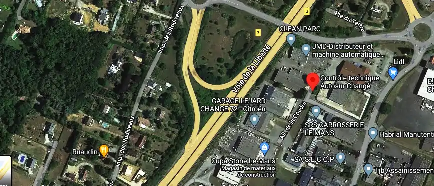 Prix contrôle technique à Changé