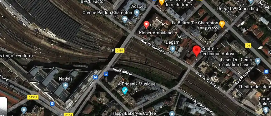 Prix contrôle technique à Charenton-le-Pont