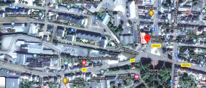 Prix contrôle technique à Charleville-Mézières