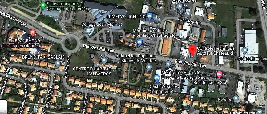 Prix contrôle technique à Les Sables-d'Olonne