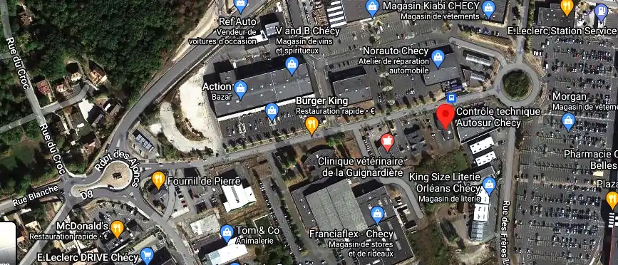 Prix contrôle technique à Chécy