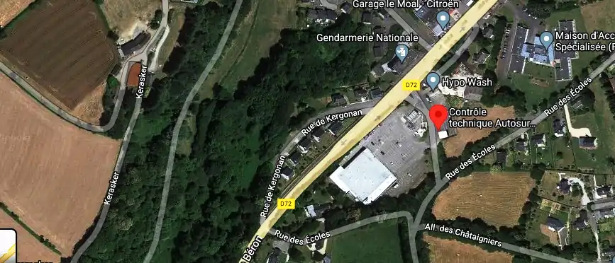 Prix contrôle technique à Châteauneuf-du-Faou