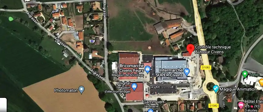 Prix contrôle technique à Civens