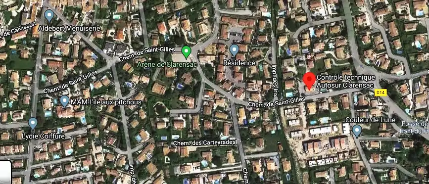 Prix contrôle technique à Clarensac