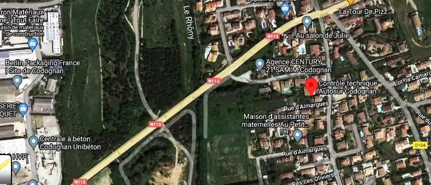 Prix contrôle technique à Codognan